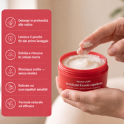 Scrub per il cuoio capelluto