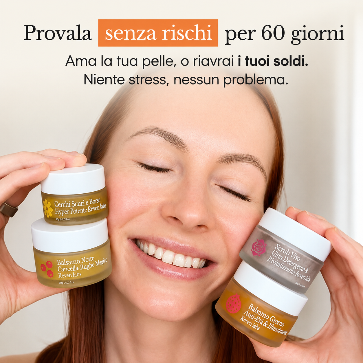 Il sistema completo per la pelle matura delle donne